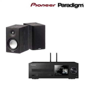 【Pioneer Paradigm】數位流二聲道音響組合 XC-HM86-K+Atom monitor