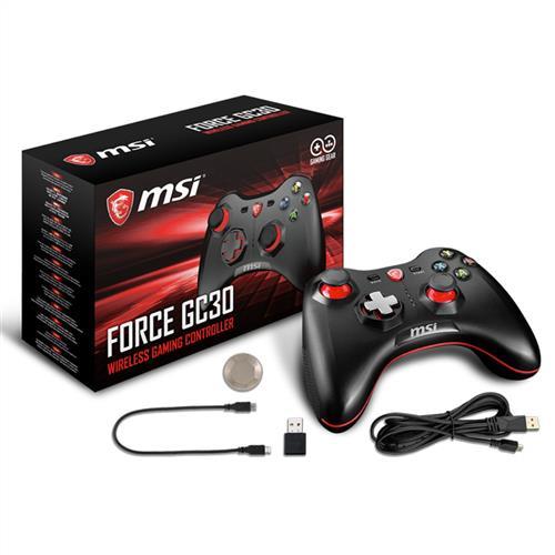 MSI 微星Force GC30  三平台PC /PS3 /Android無線搖捍控制器遊戲手把