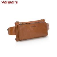 vensers小牛皮潮流個性包~腰包NE057501黃油皮