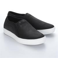 Timberland男款黑色Dauset 皮革休閒鞋A1JDX001