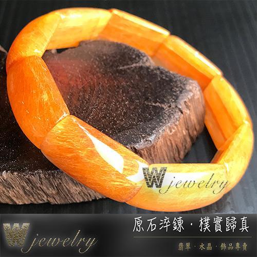 W-jewelry頂級3A收藏紅兔毛手環(R-1000-1)