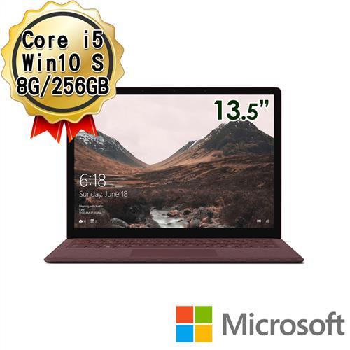 Microsoft 微軟 Surface Laptop 13.5吋 i5 8G/256GB Win10 S 觸控平板電腦(酒紅色)