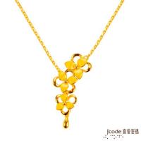 Jcode真愛密碼 幸福戀曲黃金項鍊-小