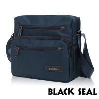 BLACK SEAL 經典休旅系列 橫式斜背/側背包(午夜藍 BS83493)
