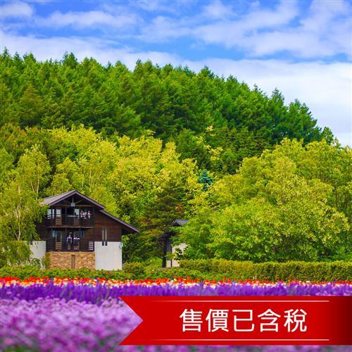 8月暑假-北海道薰衣草.洞爺湖畔.四季彩之丘5日(含稅)旅遊