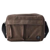 US DUCK韓版輕便型側背包-咖啡色5-UN-170511-2
