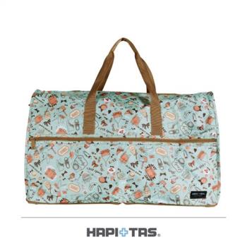 Traveler Station-HAPI+TAS 摺疊旅行袋(大)-315薄荷綠女孩小物