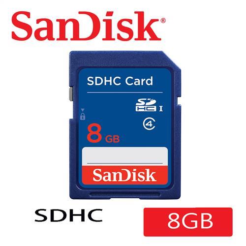 SANDISK SDHC 8G記憶卡 Class 4[公司貨] 
