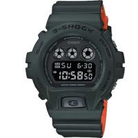 【CASIO】G-SHOCK 強悍消防栓系列雙配色男錶-墨綠X橘(DW-6900LU-3)