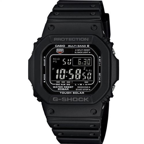 G-SHOCK 5600系列進化六局電波腕錶 GW-M5610-1B