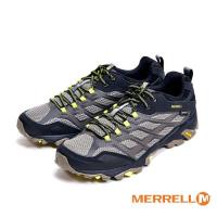 MERRELL MOAB FST GORE-TEX 防水戶外多功能健行男鞋-灰綠