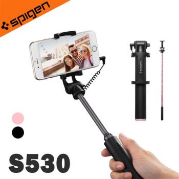 韓國Spigen Velo S530 超輕量伸縮自如高級鋁製線控自拍棒