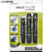 加拿大LENSPEN NDSLRK-1拭鏡筆組含拭鏡布和鬃毛刷(共三支筆和一塊拭鏡布,台灣代理艾克鍶貿易有限公司貨)適鏡頭保護鏡濾鏡觀景器