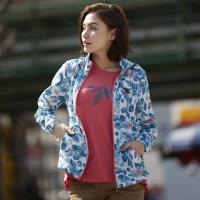 【Wildland 荒野】女時尚抗UV輕薄印花外套共2色