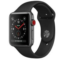 Apple Watch Series3 LTE GPS+行動網路 Sport 42mm太空灰鋁/黑運動(MQKN2TA/A)