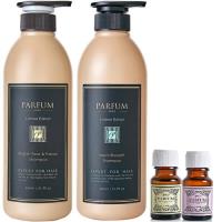 Parfum 巴黎帕芬 香氛精油洗髮精600mlX2(多款可選)+經典香水護髮油10mlX2