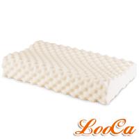 《買就送A級眠枕》LooCa 按摩工學乳膠枕(2入)