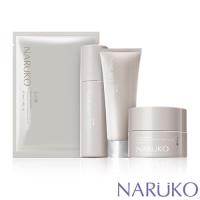 NARUKO 牛爾 白玉蘭鑽采超緊緻美白修護組(洗面霜+化妝水+晚霜+面膜10入)