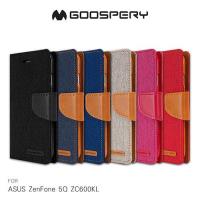 【GOOSPERY】ASUS ZenFone 5Q ZC600KL CANVAS 網布皮套