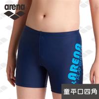 限量 春夏新款 arena 青少年兒童 JSS8417MJ 兒童青少年男童平角泳褲短 舒適耐穿 印花
