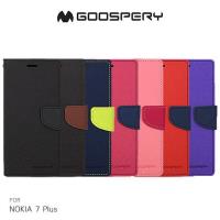 GOOSPERY NOKIA 7 Plus FANCY 雙色皮套