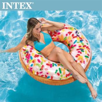 INTEX糖果DONUT游泳圈114cm 適用9歲+(56263)