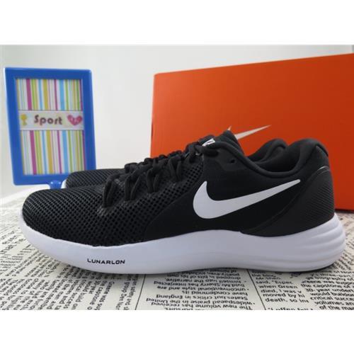 Nike LUNAR APPARENT 輕量慢跑鞋 正品 908987001 男款黑白經典款