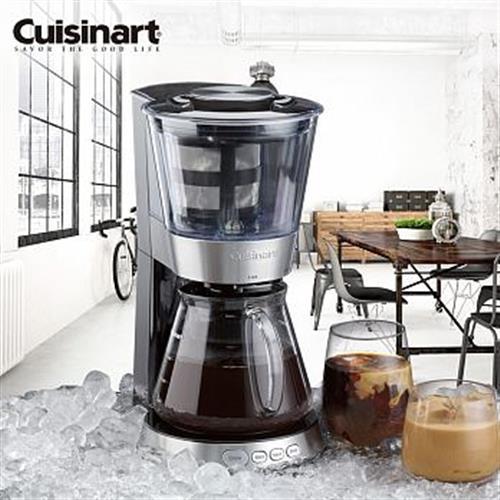 美國Cuisinart 自動冷萃醇濃咖啡機 DCB-10TW 贈 Ikea咖啡粉