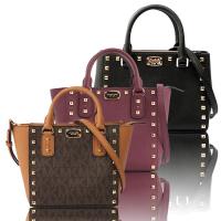 MICHAEL KORS 防刮皮革/PVC鉚釘二用包(任選)