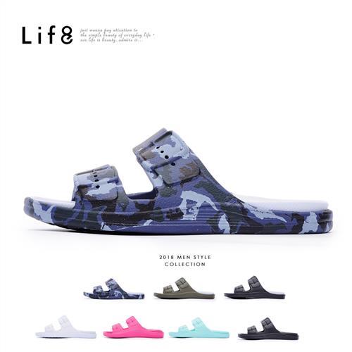 Life8-Casual 經典款 百搭拖鞋-09861