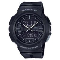 CASIO 卡西歐 Baby-G 慢跑運動手錶-黑 BGA-240BC-1ADR / BGA-240BC-1A