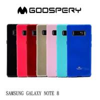 【GOOSPERY】SAMSUNG Galaxy Note 8 JELLY 閃粉套