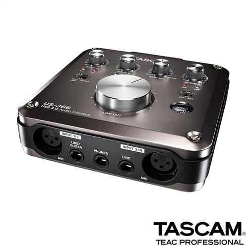 【日本TASCAM】USB 錄音介面 US-366