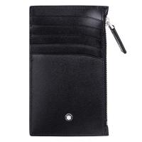 MONTBLANC 萬寶龍大班系列5卡拉鏈零錢包-黑 118313