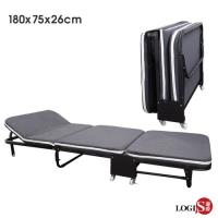 LOGIS 普雷彎 絨布三折床 看護床 陪伴床 可拆洗【CJ075】