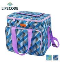LIFECODE 法頌肩背野餐保冰袋-2色可選