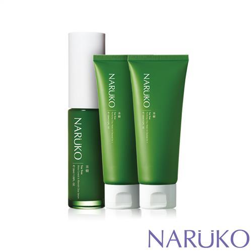 NARUKO 牛爾 茶樹抗痘敷面潔膚泥 2入+抗痘粉刺調理精華