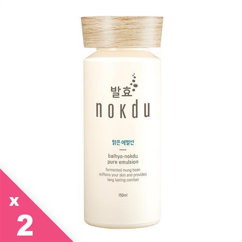 韓國Coreana nokdu發酵綠豆系列 潤澤修護乳液 150ml *2