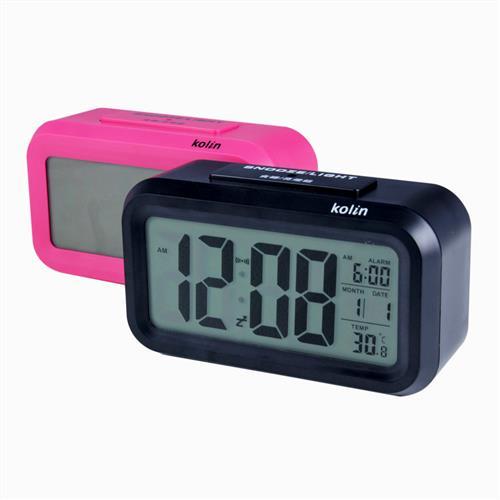 kolin 多功能大字幕光控智慧鐘(KGM-KU801)