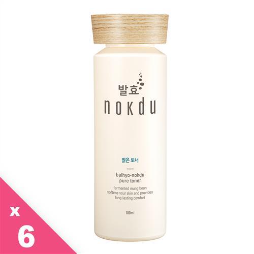 韓國Coreana nokdu發酵綠豆系列 保濕調理化妝水 180ml *6