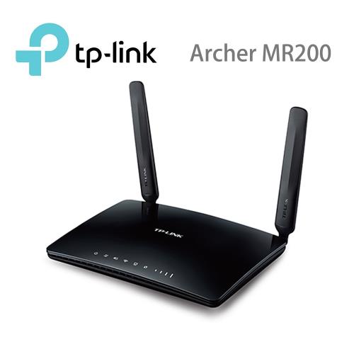 TP-LINK Archer MR200 AC750 無線雙頻4G進階版LTE極速路由器