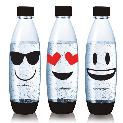 Sodastream emoji水滴寶特瓶1L -3入