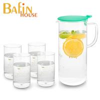 Bafin House Yun Zhu 耐熱玻璃壺杯組(1壺4杯)