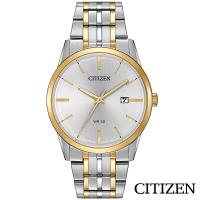 CITIZEN星辰 成熟睿智簡練鋼帶石英男錶 BI5004-51A