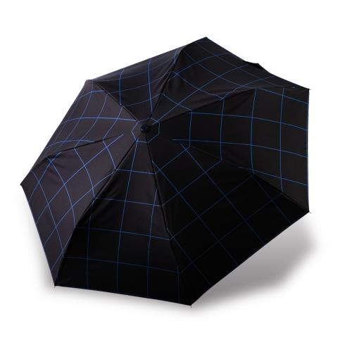 RAINSTORY雨傘-雅致藍格抗UV加大降溫自動傘
