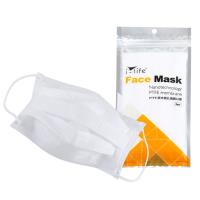 【i-life n-PTFE 】奈米微孔薄膜平面2D口罩(成人/5枚入)