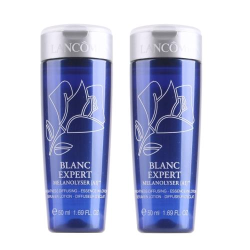 LANCOME蘭蔻 激光煥白精華玫瑰露升級版50mlx2