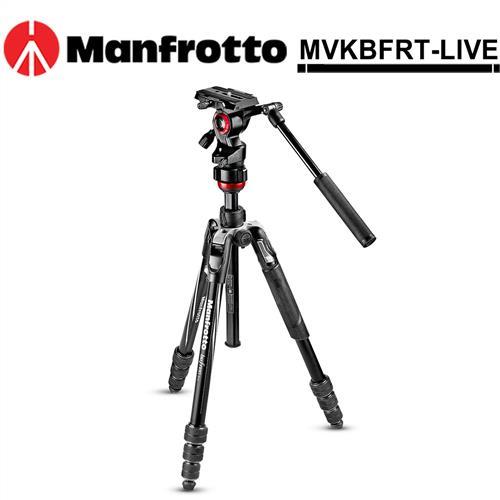 Manfrotto MVKBFRT-LIVE Befree Live 腳架雲台套組(旋鈕)