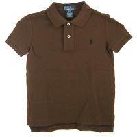 Polo by Ralph Lauren小馬Logo咖啡網眼POLO衫(小孩4/4T)