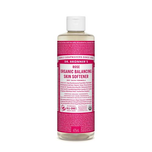 Dr.Bronners 玫瑰蜂蜜潤膚水(乾敏性肌膚) 475ml 